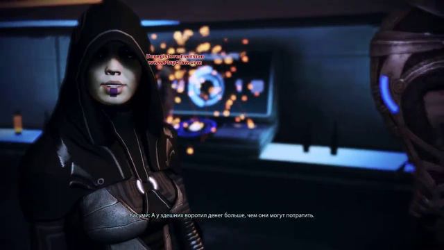 Mass Effect 3(ME3):DLC Citadel встреча с Касуми