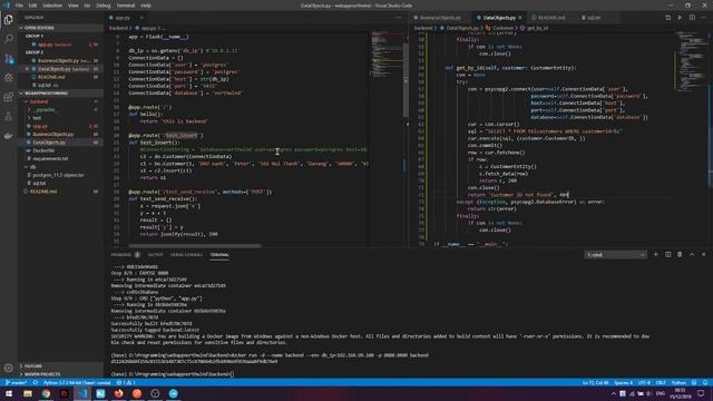 Windows Run Docker Flask CRUD Customer смотреть онлайн