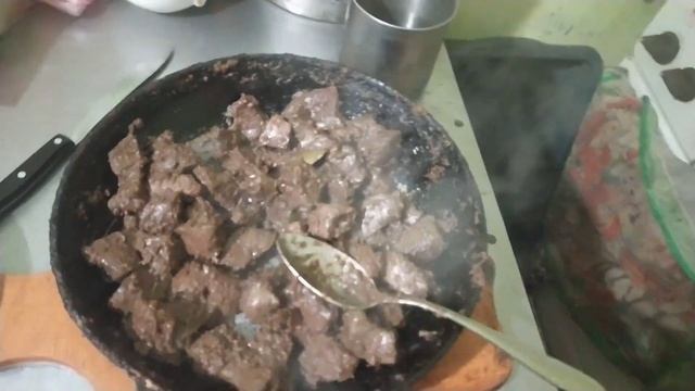 Процесс приготовления печенки смотреть онлайн