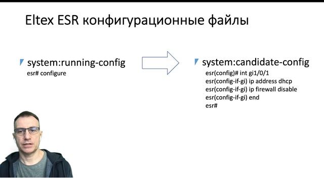 Eltex ESR. Управление конфигурациями без грабель и швабр. смотреть онлайн