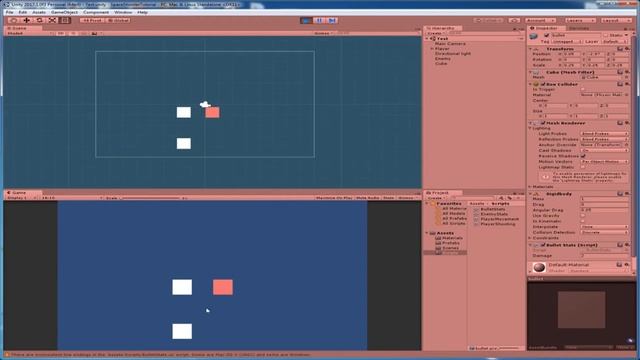 Unity Tutorial - Top Down Arcade Space Shooter Part 04 - Basic Enemy смотреть онлайн