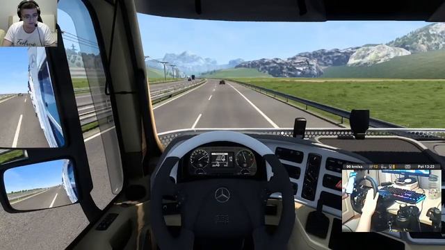ETS 2 1.45 - Mercedes Actros MP3 Modu - Dorse Modu - Diyarbakır Map V2.0 - Canlı yayın смотреть онлайн