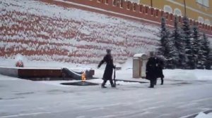 как происходит смена караула в кремле.