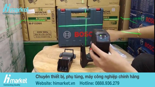 Cân bằng tia laser xanh Bosch GCL 2-15 G, giá tốt LH: 0888936279 смотреть онлайн