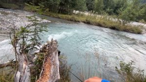 Ловля форели в начале осени в горах Кавказа 2023