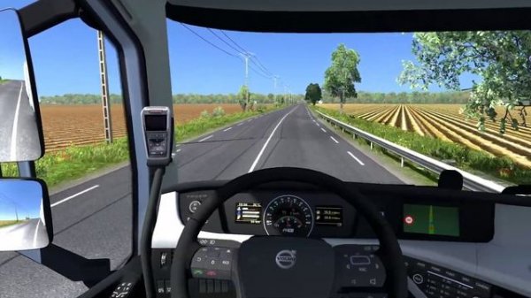 Silent Trucking - Volvo FH Tandem - Gavroche to Montbois - ETS2 Grand Utopia (No Commentary)