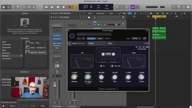 Caelum Audio Tape Cassette 2: Intuitive Tape Saturation For Lo Fi Music