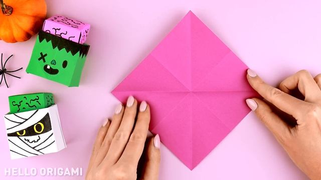Оригами Игрушка Монстры | Антистресс из бумаги | Origami Halloween Paper Monsters | Fidget Toy смотреть онлайн