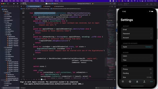 Link Apple Account to existing Firebase Account смотреть онлайн