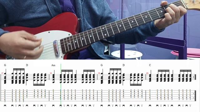 Knocking on Heavens Door Guitar Tab Method Book 1 смотреть онлайн