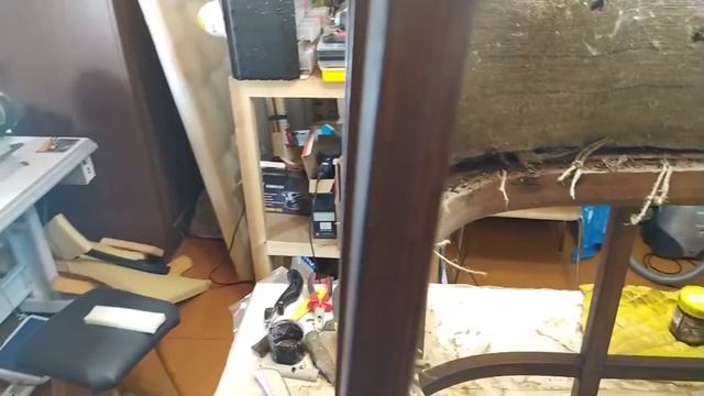 Ручная работа - реставрация винтажного дивана смотреть онлайн