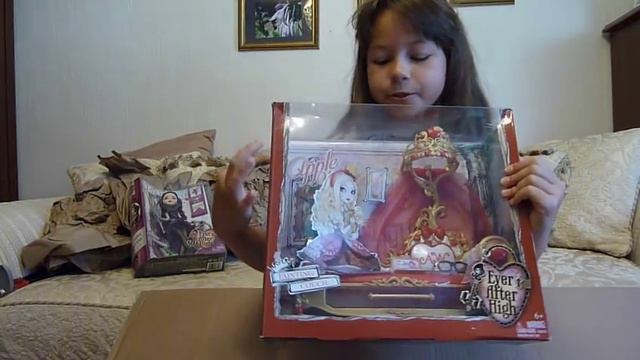 ОЧЕНЬ большая посылка с куклами Ever After High смотреть онлайн