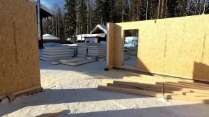 Гараж из сип-панелей\Часть 1\Обвязка и стены