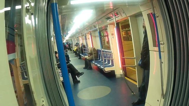 Калужско-Рижская линия (КРЛ) - 81-765 65223 / Moskau U-Bahn Mitfahrt | 2019.01.13