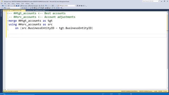 SQL - Merge смотреть онлайн