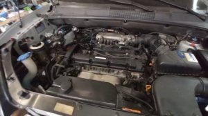 Hyundai Tucson замена масляного насоса