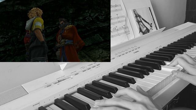 [1K Special] Final Fantasy X - Wandering Flame (Piano Synth Cover) :/ смотреть онлайн