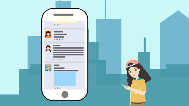 Positive Effects of Social Media | Animation Explainer Template смотреть онлайн