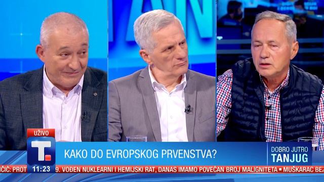 Kvalifikacije za EURO - Dževad Prekazi • DOBRO JUTRO TANJUG смотреть онлайн