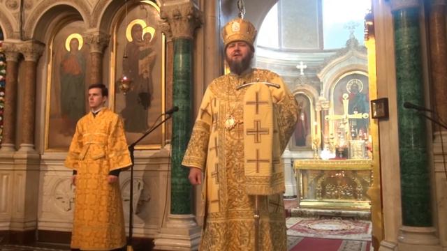 Проповедь архиеп. Евлогия в Неделю 19 по Пятидесятнице 15.10.2017 смотреть онлайн