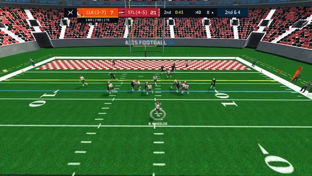 AXIS FOOTBALL 2019 - Coyotes @ Racers [Simulation, AI vs AI, Football, 1080p 60FPS] смотреть онлайн