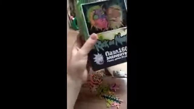 пазл из Фикс-прайс - (Рик и Морти) круто, но капец как сложно ? смотреть онлайн