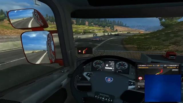 euro truck simulator 2 eskişehir den bursaya sığır eti taşıma TÜRKİYE MAP смотреть онлайн