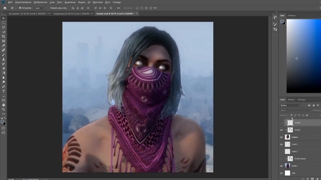 АРТ АВАТАРКА ДЛЯ ТВОЕГО ЮТУБ КАНАЛА | Как Сделать Аватарку в Photoshop?! | ОБРАБОТКА СКРИНШОТА смотреть онлайн