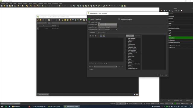 Расчет плотности застройки в QGIS смотреть онлайн