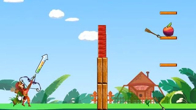 Robin Shoot Apple - LEVEL 9 смотреть онлайн