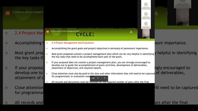 Grants Management Course смотреть онлайн