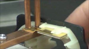 Точечная сварка медных и латунных контактов аппаратом Linear DC