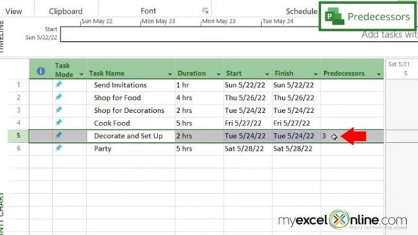 A Microsoft Project Tutorial for Beginners 2023 - Including a Gantt Chart