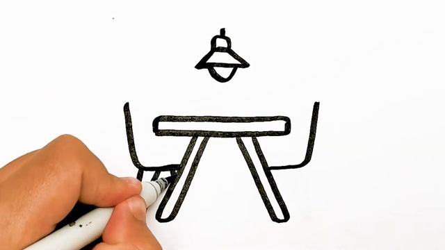 Как нарисовать мебель смотреть онлайн