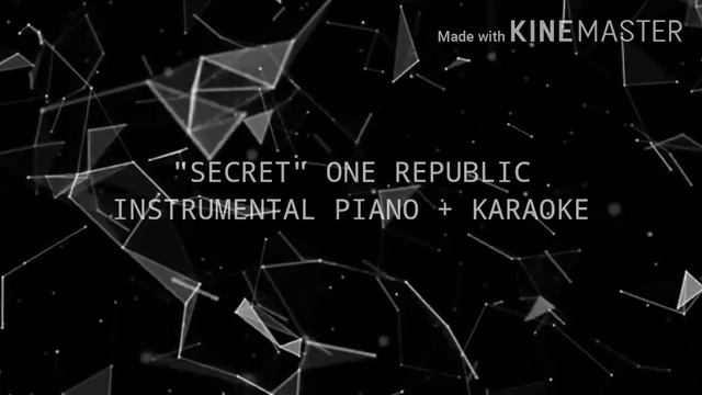 ONE REPUBLIC - SECRET PIANO + INSTRUMENTAL KARAOKE 🎹‼️ смотреть онлайн