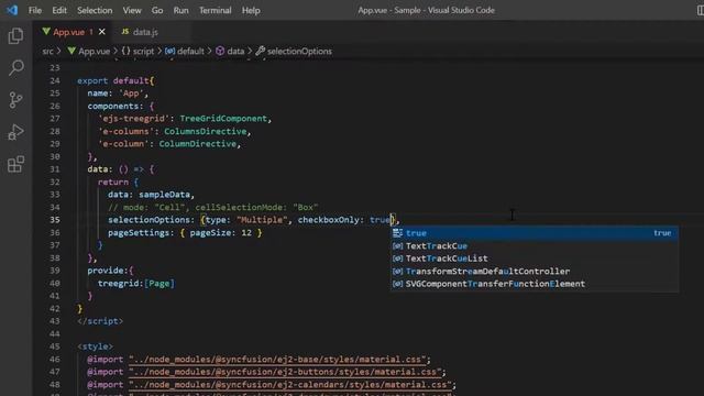 How to Enable Selection in the Vue Tree Grid Component смотреть онлайн