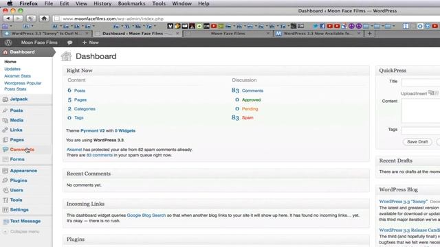 Wordpress 3.3 New Features смотреть онлайн