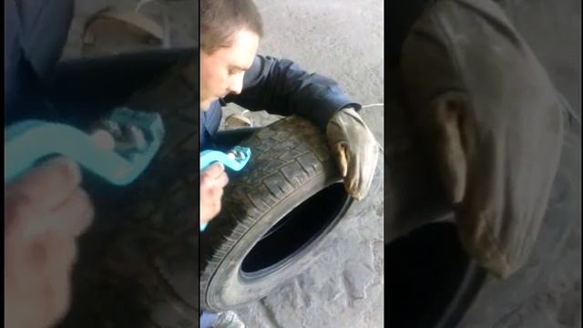 Нарезка шин. смотреть онлайн