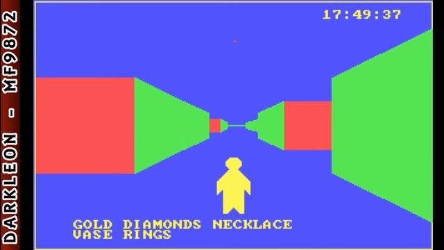 Treasure Hunt © 1982 Ensign Software - PC DOS - Gameplay смотреть онлайн