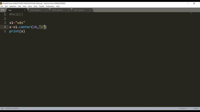 #function #python #method Methods in Python Part-2 смотреть онлайн
