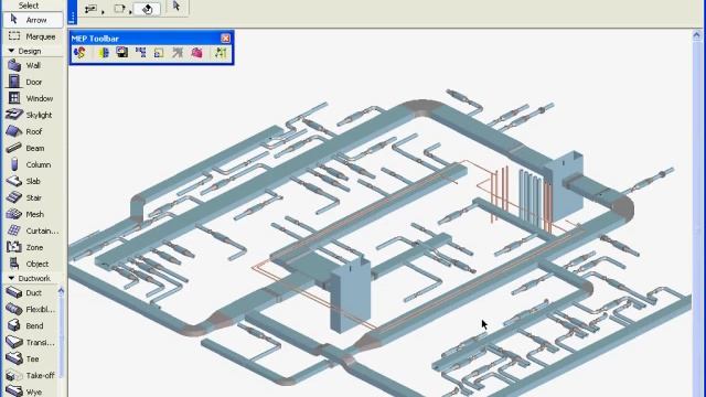 GRAPHISOFT MEP Modeler - MEP Coordination 2 - Collaboration with Engineers смотреть онлайн