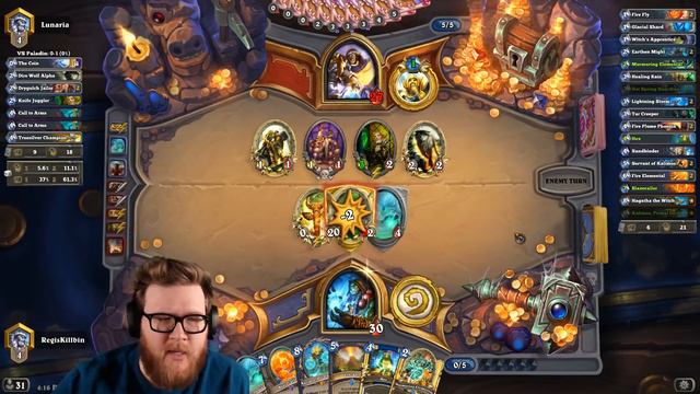 Hagatha Elemental Shaman Decksperiment - Hearthstone смотреть онлайн