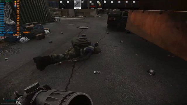 Escape From Tarkov Ryzen5600X & RTX3070Ti Streets Of Tarkov Benchmark