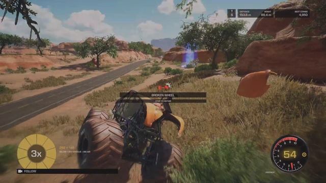 Monster Jam: Steel Titans 2. Freeride with Monster Mutt. Subscribe for more смотреть онлайн