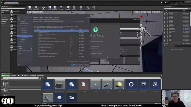 How To Install Android Studio, SDK, NDK For Unreal Engine 4.27, Make VR Games for Meta Quest 2 смотреть онлайн