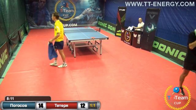 Погосов - Тетеря . 12 октября 2015.TT Cup смотреть онлайн