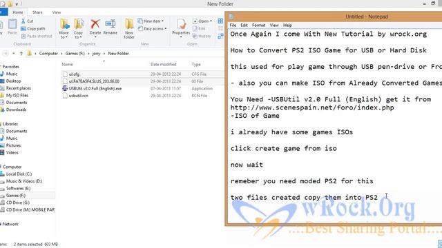 How To Convert PS2 ISO Games for USB or Hard Disk смотреть онлайн