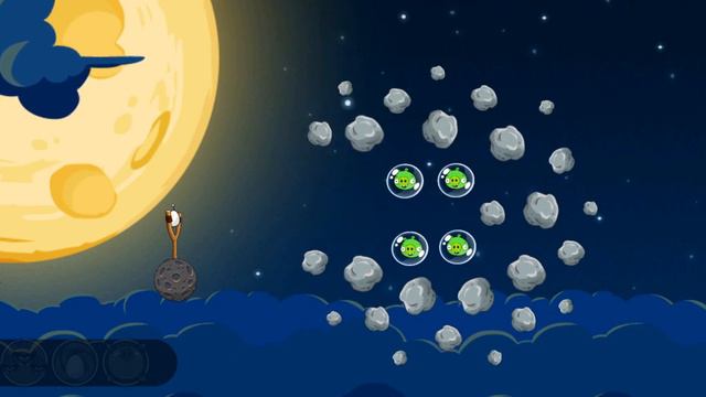 Angry Birds Space - POWER UPS TUTORIALS All Levels Walkthrough смотреть онлайн