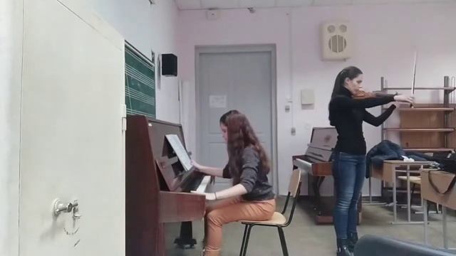 Исп. Практика Дебюсси "Юношеская сюита. Пантомима" Ксения Папук и Елизавета Гришина смотреть онлайн