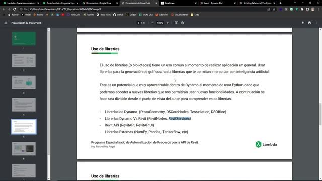 ? Webinar - Uso de Python dentro de Dynamo ? смотреть онлайн